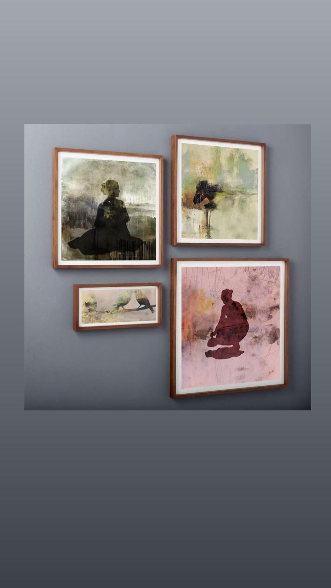 Atelier-rydding - mindre formater, uten ramme