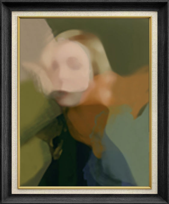 BLACK FROCK, Håndkolorert DGA, Tørpastell