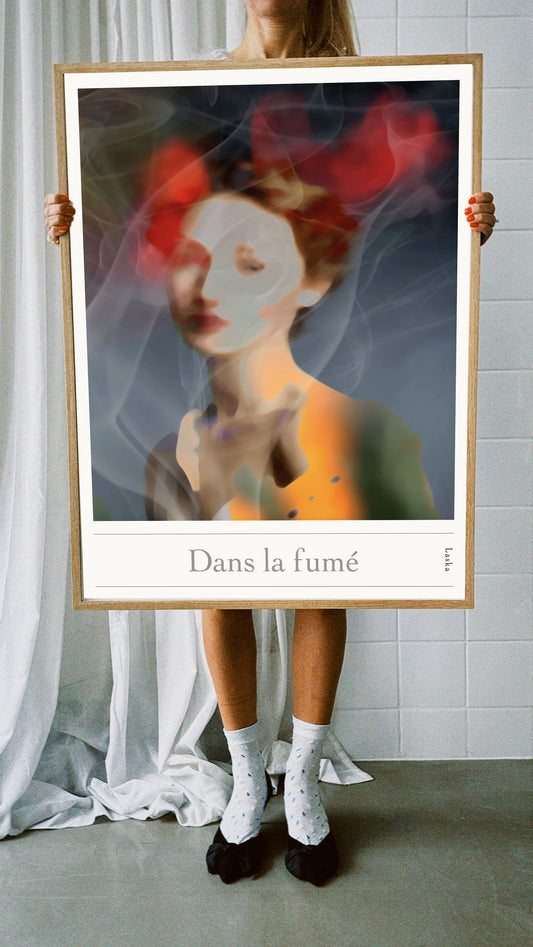 Dans la fumé_ NEW , Poster, plakat, Artposter - Nytt motiv