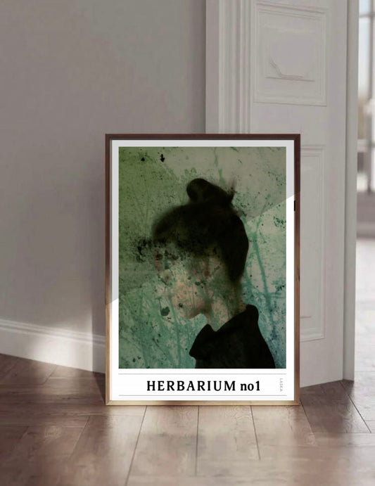 HERBARIUM NO 1, BESTSELLER, plakat, kunstplakat, Artposter, portrett, abstrakt