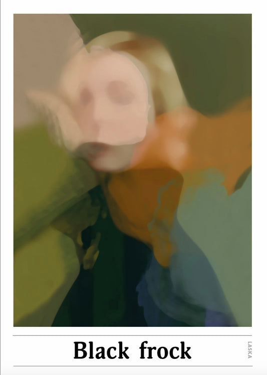 Black frock,  Plakat