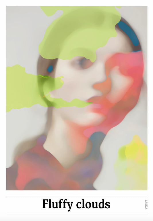 Fluffy clouds_Plakat